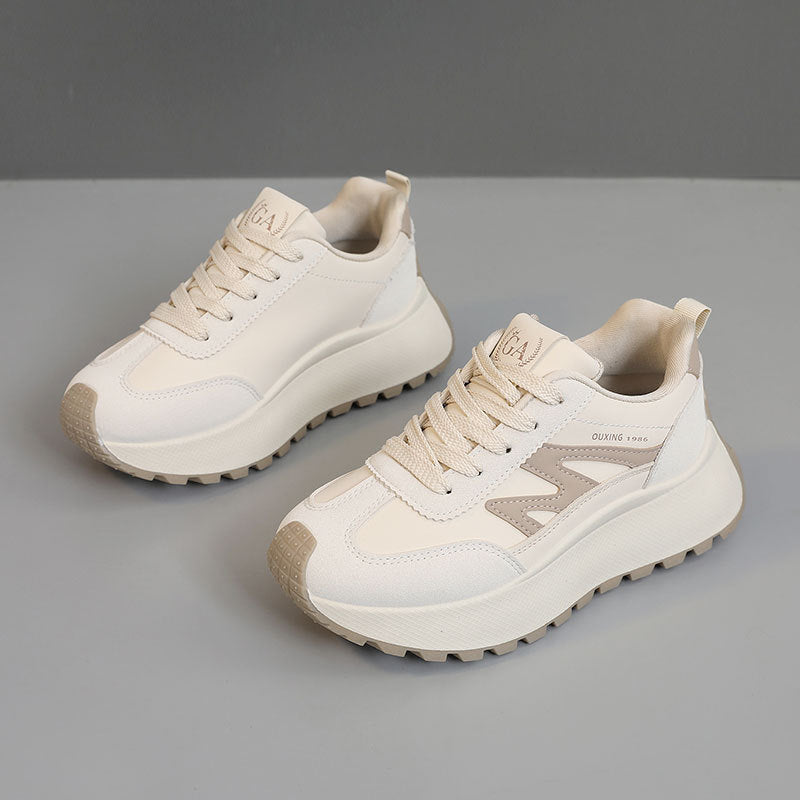 Damen modische Sneakers mit strapazierfähiger Laufsohle und gepolstertem Innenfutter R&B