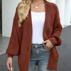 Damen Gemütlicher Strickcardigan mit Oversize-Schnitt R&B