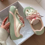 Damen Sportliche Sneakers mit verspieltem Obstmotiv R&B