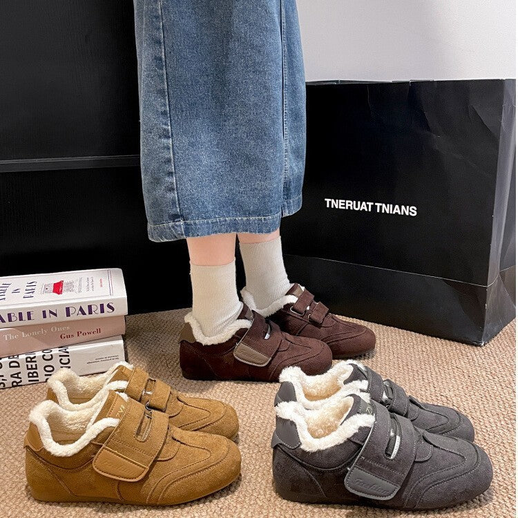 Damen Clogs mit flauschigem Innenfutter und rutschfester Sohle R&B