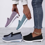 Damen Komfortable Sportliche Slip-On Sneakers mit atmungsaktiver Oberfläche R&B