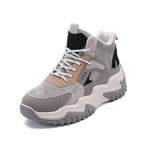 Damen Sportliche High-Top Sneakers mit wärmendem Innenfutter und rutschfester Sohle