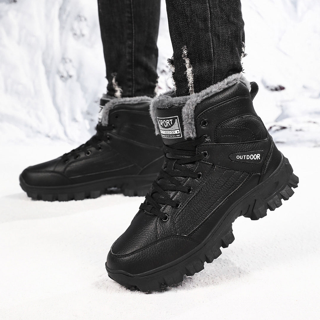 Damen Multifunktionale Winterstiefel mit isolierendem Innenfutter und rutschfester Sohle R&B