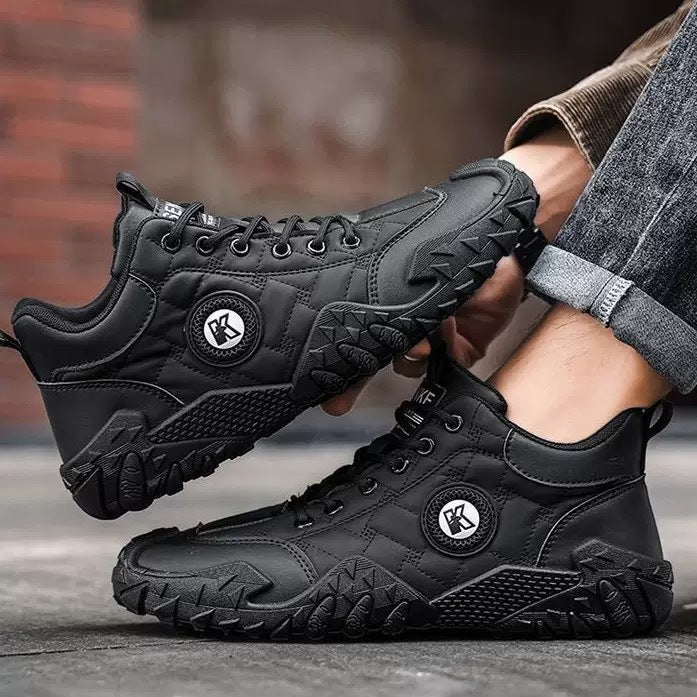 Damen Sportliche High-Top Sneaker mit rutschfester Profilsohle R&B