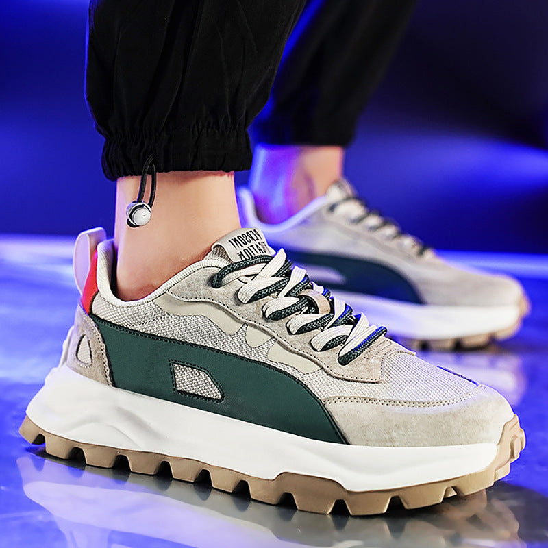 Damen Sportliche Sneakers mit atmungsaktiver Mesh-Oberfläche und dämpfender Sohle R&B