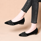 Damen Ballerinas mit funkelnden Applikationen von R&B
