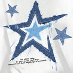 Damen T-Shirt mit trendigem Sternmotiv und lässiger Passform R&B