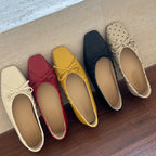 Damen Ballerinas mit zierlichem Schleifendesign und gepolsterter Innensohle R&B