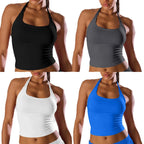 Damen Sportoberteil mit komfortablem Halter-Design und atmungsaktiven Materialien R&B