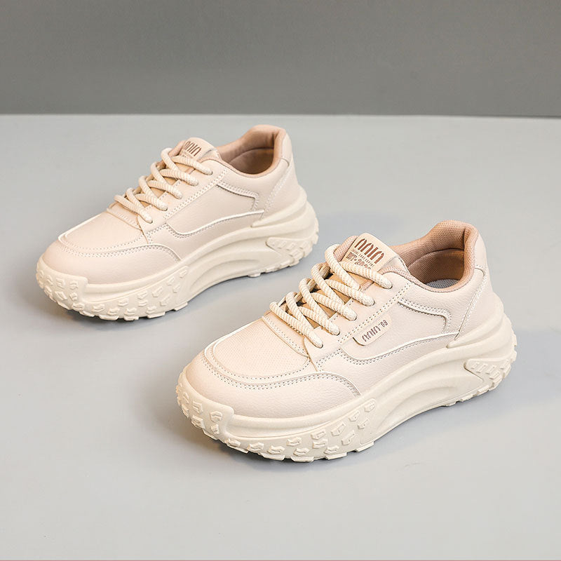 Damen Chunky Sneakers mit dämpfender Sohle und atmungsaktiver Obermaterialstruktur R&B