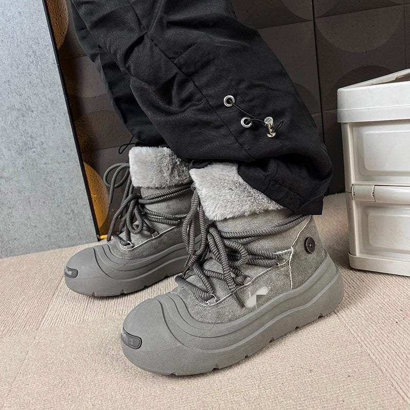 Damen Winterstiefel mit flauschigem Futter R&B