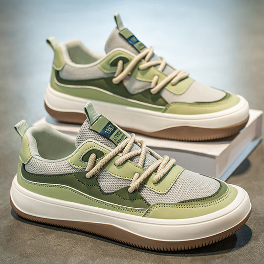 Damen Sportliche Freizeitsneaker mit atmungsaktiver Mesh-Oberfläche und dämpfender Sohle R&B