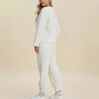 Damen Quilted Lounge-Set R&B