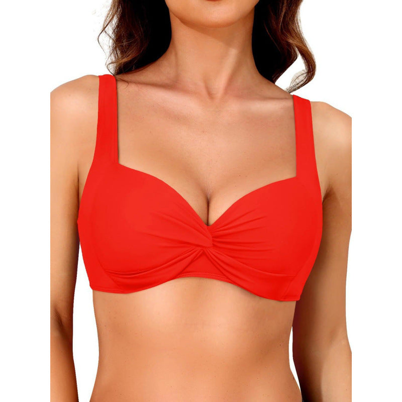 Damen Sportliches Bikinioberteil mit modischem Twist-Design R&B