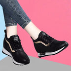 Damen Wedge-Sneaker mit modischen Akzenten und rutschfester Sohle R&B