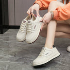 Damen modische Sneakers mit weichem Obermaterial und stoßdämpfender Sohle R&B
