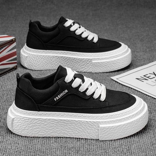 Damen modische Sneaker mit dicker Sohle R&B