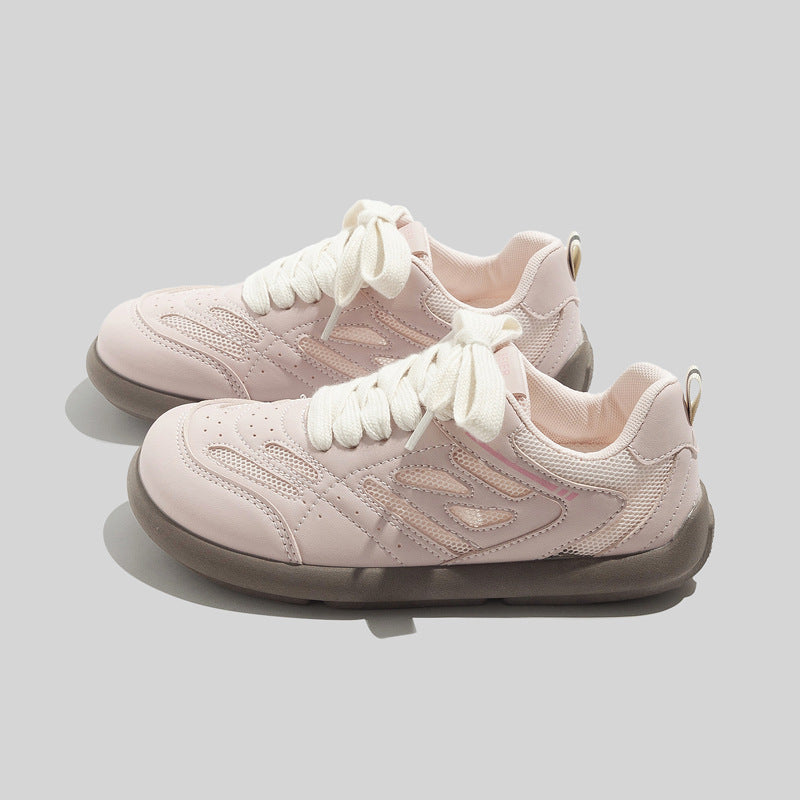 Damen Sportliche Lifestyle-Sneaker mit atmungsaktiver Mesh-Oberfläche und gepolsterter Sohle