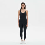 Damen figurbetontes Jumpsuit mit Spaghettiträgern R&B