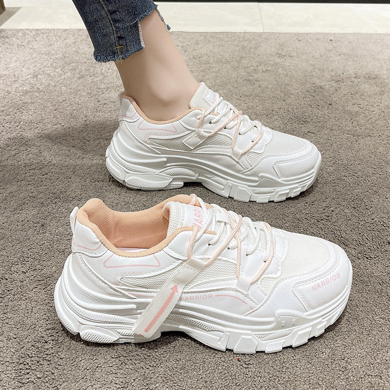 Damen Sportliche Chunky Sneakers mit atmungsaktiver Obermaterialstruktur R&B