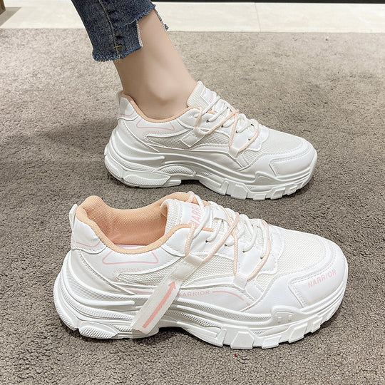 Damen Sportliche Chunky Sneakers mit atmungsaktiver Obermaterialstruktur R&B