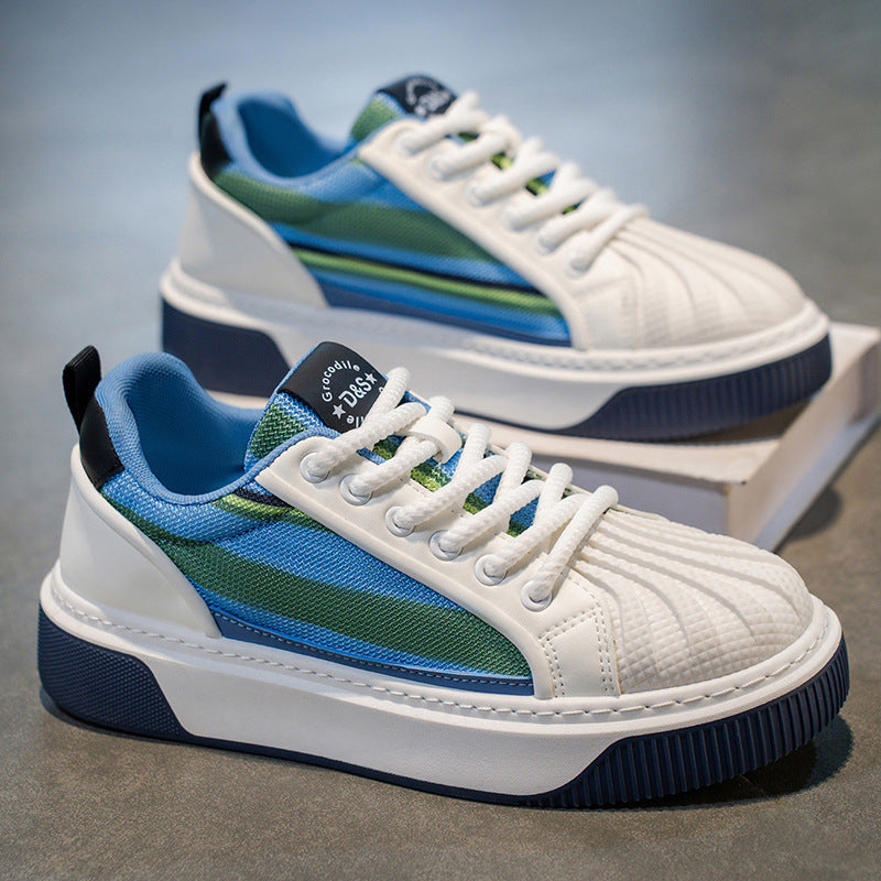 Damen Sportliche Sneakers mit stabiler Gummisohle und atmungsaktiver Mesh-Oberfläche Heidi Mode