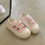 Damen bequeme und verspielte Sneaker mit Klettverschluss von
