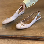 Damen Slingback-Ballerinas mit eleganten Schleifendetails R&B