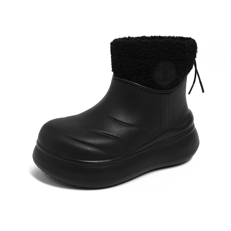 Damen kuschelweiche Winterboots mit robustem Sohlenprofil und wärmendem Innenfutter R&B