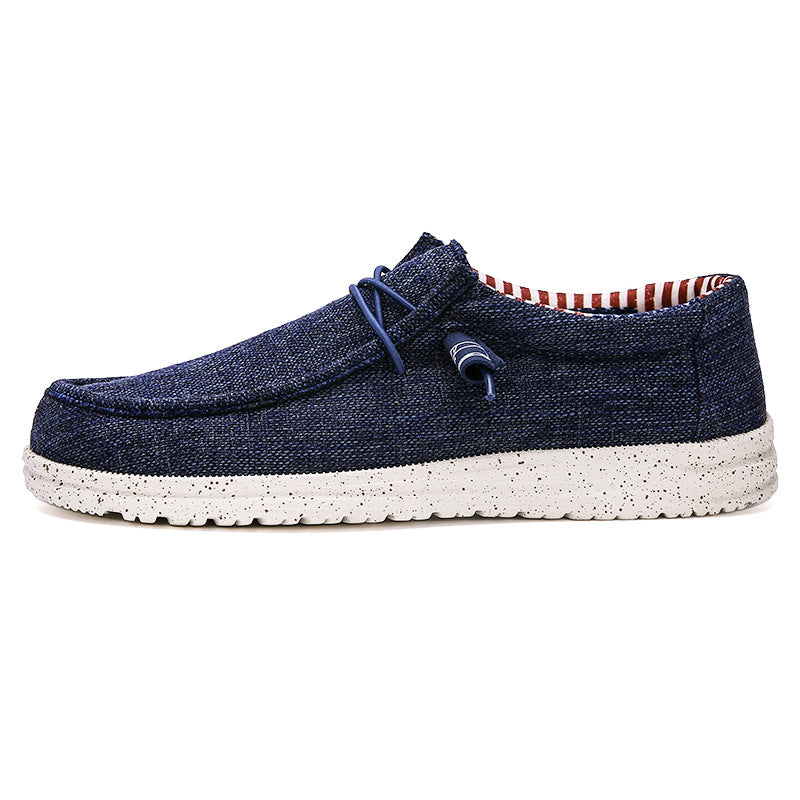 Damen Bequeme Freizeitschuhe aus atmungsaktivem Leinenmaterial mit rutschfester Sohle R&B