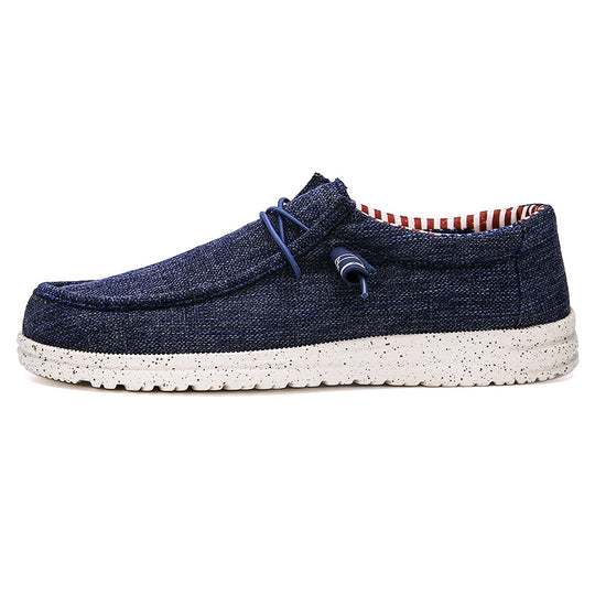Damen Bequeme Freizeitschuhe aus atmungsaktivem Leinenmaterial mit rutschfester Sohle R&B