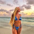 Damen Bikini-Set mit anpassbarem Rock R&B