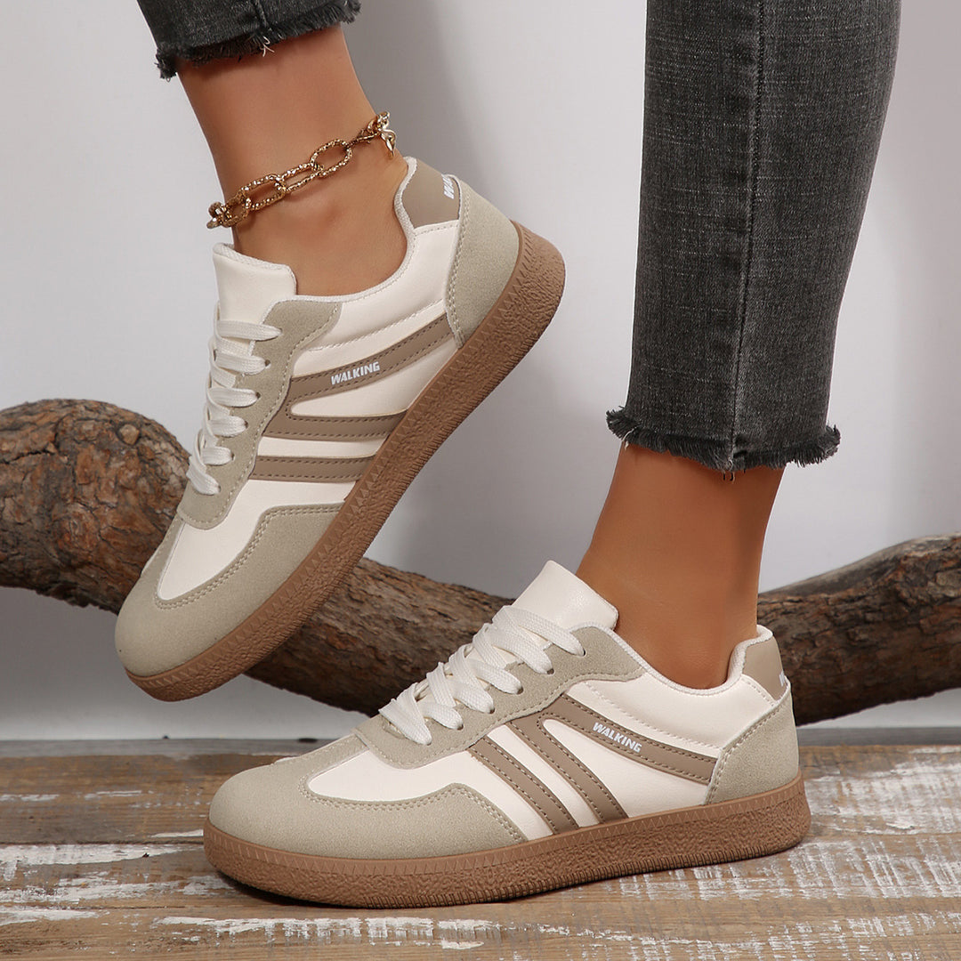 Damen Sportliche Sneakers mit rutschfester Sohle und weichem Innenfutter R&B