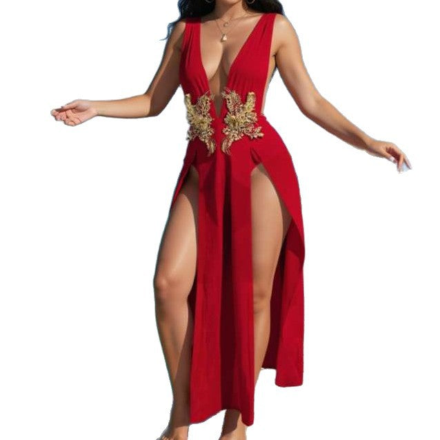 Damen Strandkleid