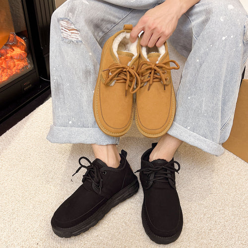 Damen bequeme und stylische Sneakers aus hochwertigem Veloursleder R&B