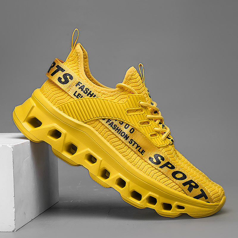 Damen Sportliche Lauf-Sneaker mit elastischem Obermaterial und extrem dämpfender Sohle R&B
