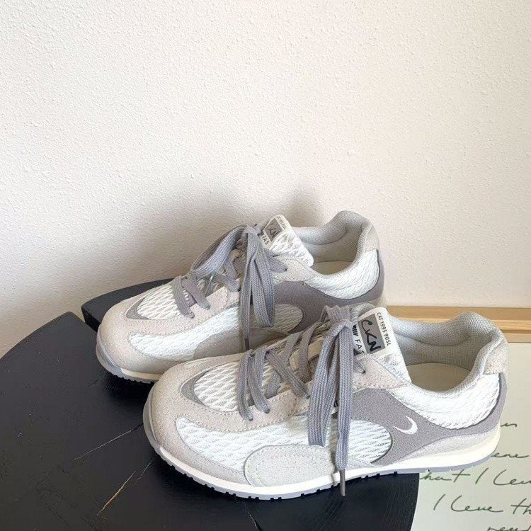 Damen Sportliche Lauf-Sneaker mit atmungsaktivem Mesh-Obermaterial R&B