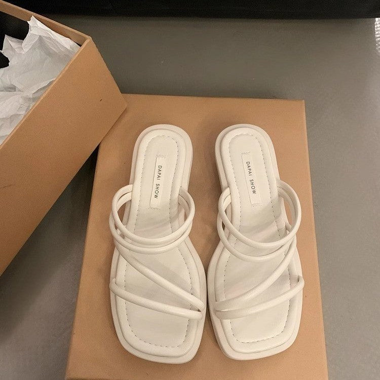 Damen Riemchen-Sandalen mit bequemem Fußbett und modischem Design R&B