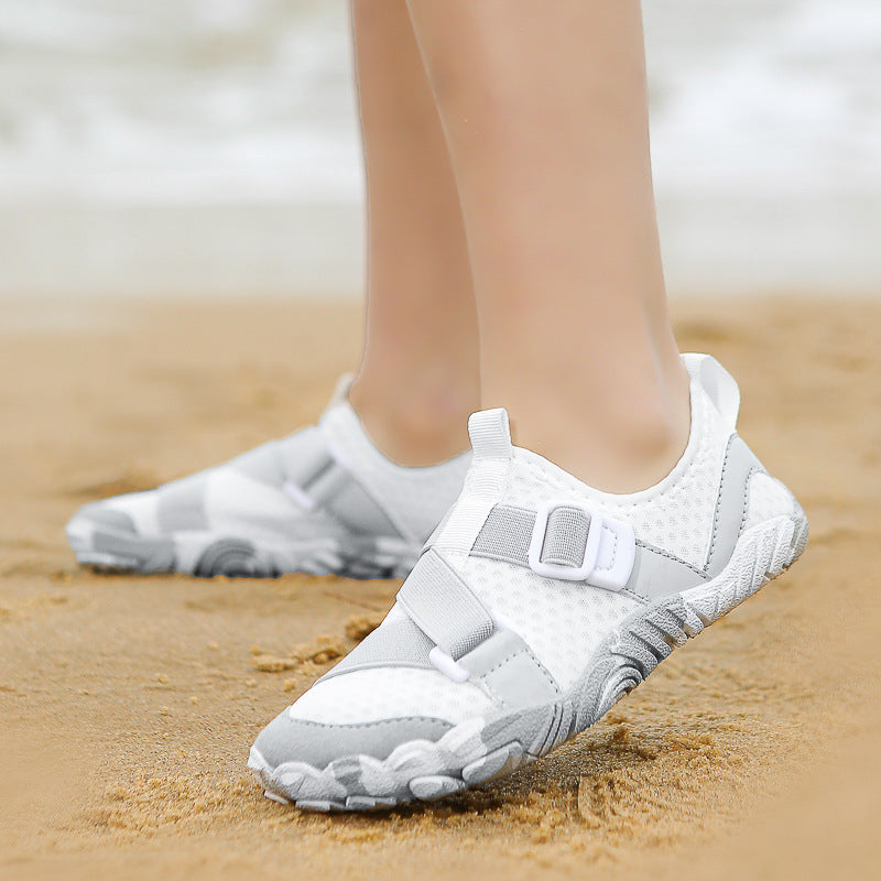 Damen Komfortable Wassersport-Schuhe mit rutschfester Sohle und elastischem Schnellschnürsystem