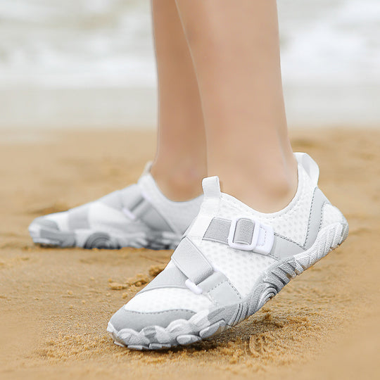 Damen Komfortable Wassersport-Schuhe mit rutschfester Sohle und elastischem Schnellschnürsystem R&B