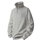 Damen Hochwertiger Stehkragen Pullover R&B