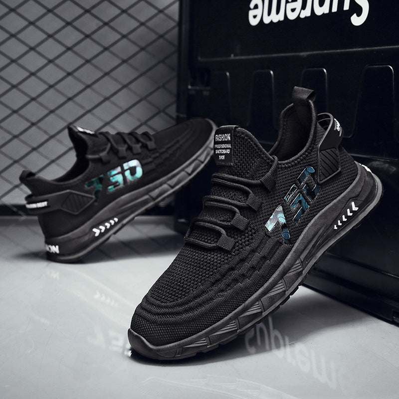 Damen Sportliche Laufsneaker mit atmungsaktiver Mesh-Oberfläche und rutschfester Sohle R&B