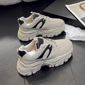 Damen Trendy Sneaker mit ausgeprägter Sohle und sportlichem Design R&B