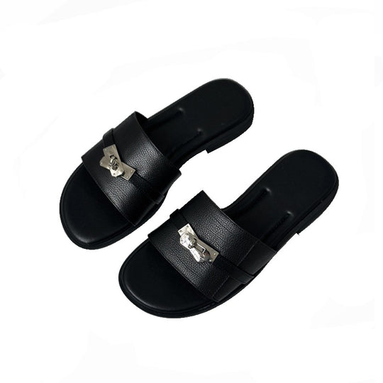 Damen Elegante und bequeme Sandalen mit modischem Schnallen-Detail R&B
