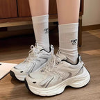 Damen Leichte Laufschuhe mit atmungsaktiver Mesh-Oberfläche und dämpfender Sohle R&B