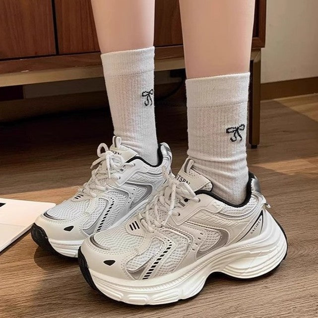 Damen Leichte Laufschuhe mit atmungsaktiver Mesh-Oberfläche und dämpfender Sohle R&B