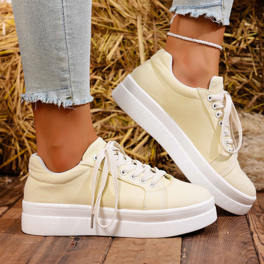 Damen Sportschuhe mit dicker Sohle R&B