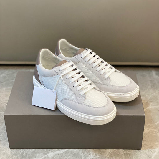Damen komfortable Sneaker mit atmungsaktiver Netzstruktur und eleganten Akzenten R&B