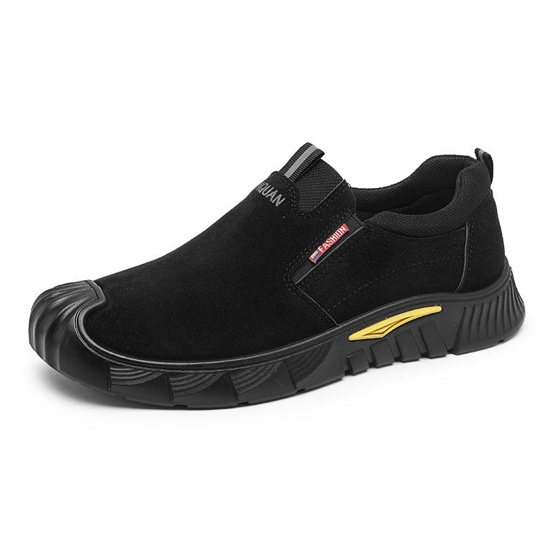 Damen Sportliche Slipper mit elastischen Einsätzen und rutschfester Sohle R&B