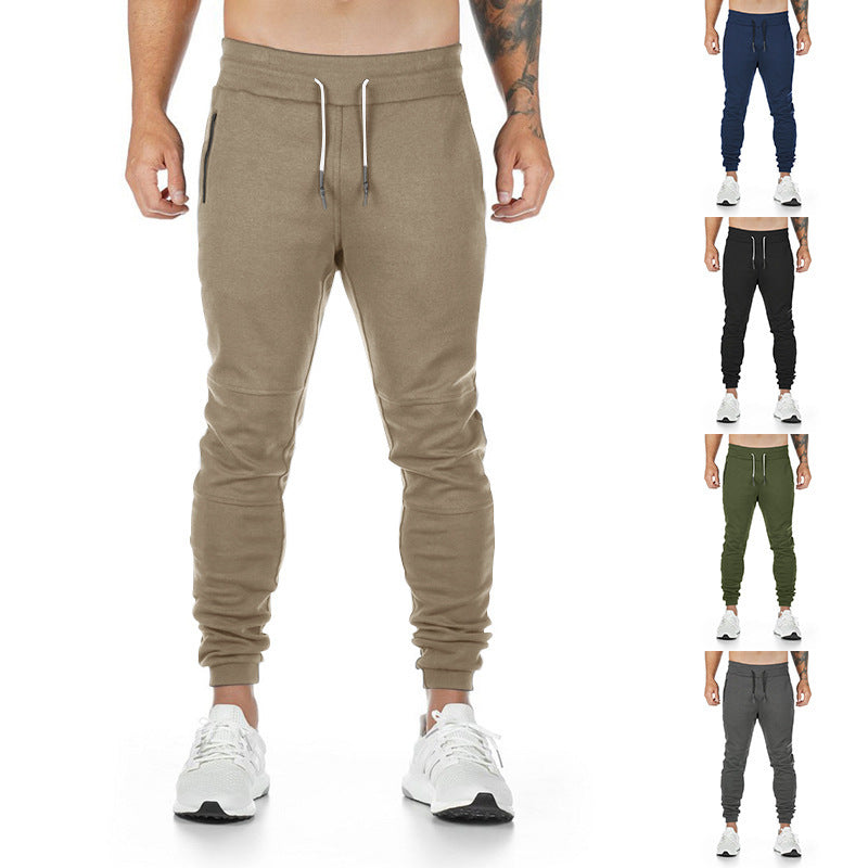 Herren funktionale Sport-Jogginghose mit atmungsaktiven Einsätzen und integriertem Kordelzug R&B